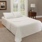 Guestroom Survival Kit 18 in. White Full Bedding and Air Mattress Set