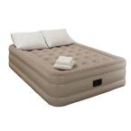 Guestroom Survival Kit 18 in. White Full Bedding and Air Mattress Set