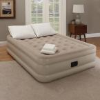 Guestroom Survival Kit 18 in. White Full Bedding and Air Mattress Set